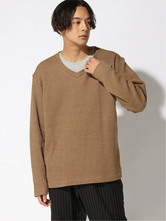 楽天市場】【SALE／60%OFF】(M)メランジニットソーレイヤード GLOBAL 
