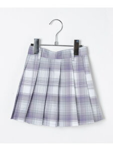 CHEER ON�v���[�c�X�J�[�g/100-120cm�W�J/629877 GLOBAL WORK �O���[�o�����[�N �X�J�[�g �~�j�X�J�[�g �u���b�N �p�[�v�� �x�[�W��[Rakuten Fashion]