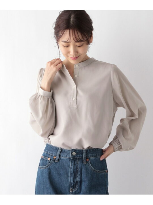 楽天市場】【SALE／20%OFF】2WAYスタンドネックブラウス GLOBAL WORK 