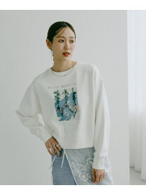 【SALE／30%OFF】乾きやすいスウェットプリント長袖/580975 GLOBAL WORK グローバルワーク トップス スウェット・トレーナー ホワイト ネイビー イエロー ブラック グレー ブラウン【RBA_E】[Rakuten Fashion]