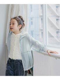 撥水シアーパーカー/キッズ/1045729 GLOBAL WORK グローバルワーク トップス スウェット・トレーナー ホワイト ブラック【先行予約】*[Rakuten Fashion]