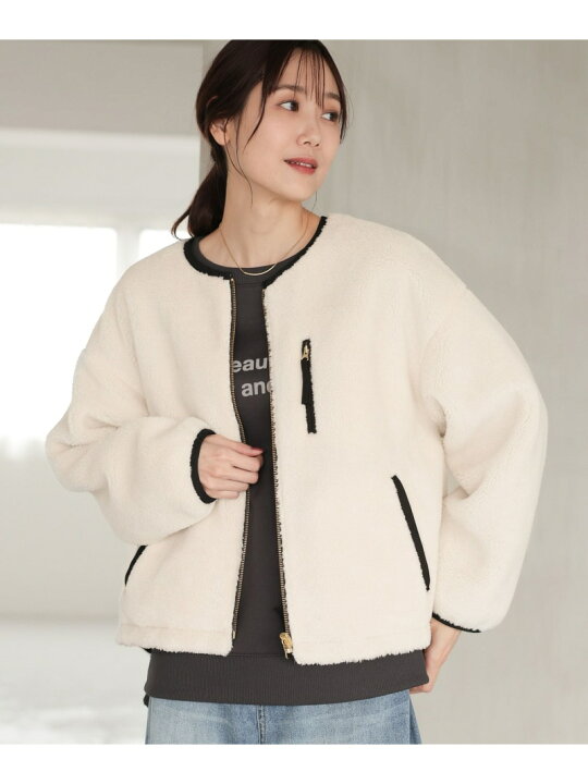 楽天市場】【SALE／70%OFF】リバーシブルボアブルゾン/115504 GLOBAL 