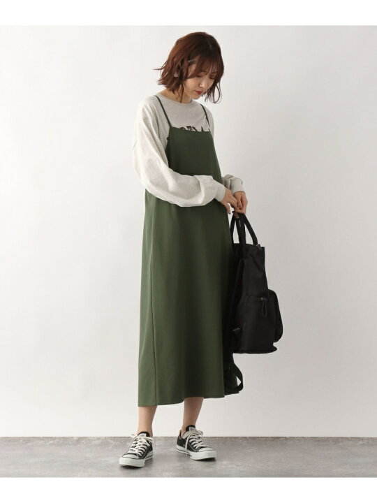 楽天市場】【SALE／50%OFF】(W)スゴラクカットキャミワンピ GLOBAL  