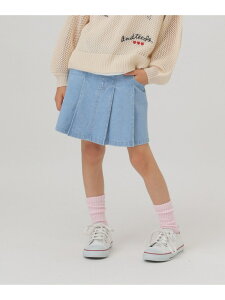 �ySALE�^30%OFF�zCHEER ON�f�j���X�J�[�g/100-120cm�W�J/586525 GLOBAL WORK �O���[�o�����[�N �X�J�[�g �~�j�X�J�[�g �u���[ �u���b�N�yRBA_E�z[Rakuten Fashion]