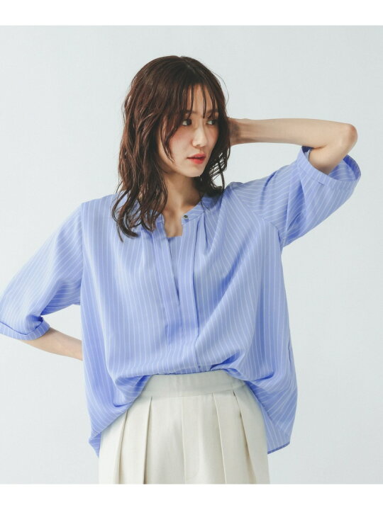 楽天市場】【SALE／40%OFF】キレイつづく2wayタック5分袖/636634 