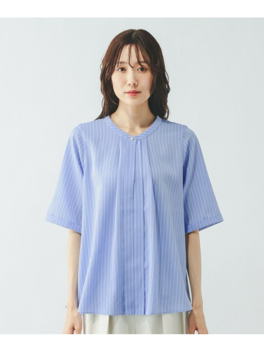 楽天市場】【SALE／40%OFF】キレイつづく2wayタック5分袖/636634 