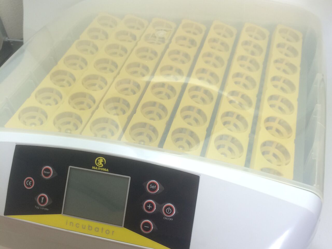 楽天市場】孵化器 MATG-LED-56 自動転卵 温湿度アラーム設定 キャンド