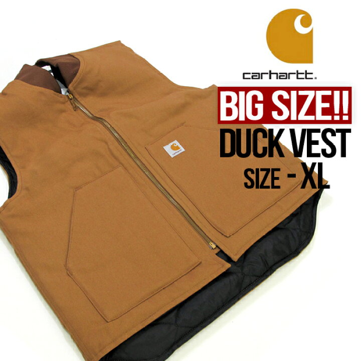 楽天市場】カーハート Carhartt ベスト V01 ダック ベスト 裏地 