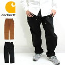 カーハート Carhartt カーハート ダック ペインターパンツ メンズ ダブルニーパンツ B01 106679 ストレート L30 L32