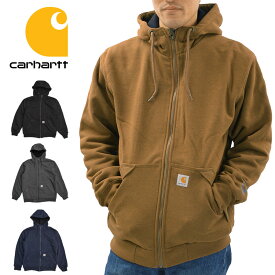 カーハート Carhartt パーカー ジャケット メンズ フルジップ スウェット フーディー 裏サーマル 104078