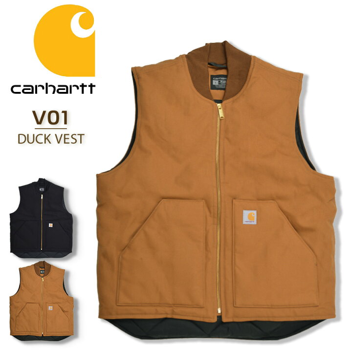楽天市場】Carhartt カーハート ベスト V01 メンズ ダック ワーク  