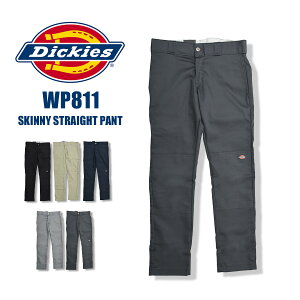 Dickies �f�B�b�L�[�Y 811 �X�L�j�[ WP811 �X�L�j�[ �X�g���[�g�p���c �_�u���j�[ ���[���C�Y���[�N�p���c Skinny Straight Pant �X�g���b�`�p���c �אg �����O�X30 �����O�X32