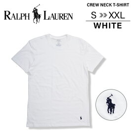 POLO RALPH LAUREN ポロ ラルフローレン メンズ Tシャツ 半袖 ブランド 丸首 クルーネック ワンポイント ロゴ 刺繍 RL65 綿 100