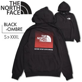 THE NORTH FACE ノースフェイス パーカー バックプリント メンズ レディース プルオーバー 裏起毛 フーディー アウトドア NF0A7UNS ボックスロゴ NSE