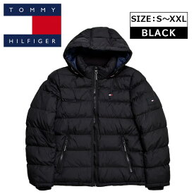 TOMMY HILFIGER トミー ヒルフィガー ダウンジャケット 158AN508 クラシック フード ジャケット 中綿ジャケット ダウン ブルゾン 大きいサイズ