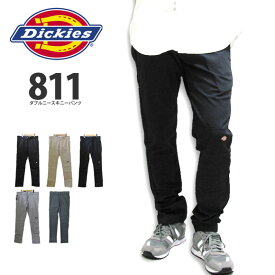 Dickies ディッキーズ 811 スキニー 【全4色】WP811 スキニー ストレートパンツ ダブルニー ローライズワークパンツ Skinny Straight Pant スキニーパンツ ストレッチパンツ 細身