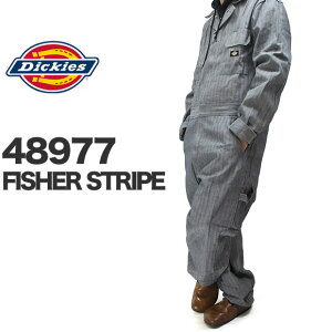 Dickies fBbL[Y Ȃ  4897 48977 tBbV[XgCv fbNXJo[I[  Ȃ DELUXE COVERALL FISHER STRIPE d ƒ d