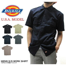 Dickies ディッキーズ ワークシャツ 半袖 1574 アメカジ ツイル メンズ