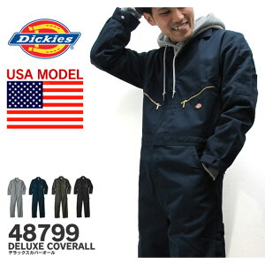 Dickies fBbL[Y Ȃ yS4Fz48799 4879 fbNXJo[I[  Ȃ ciM  DELUXE COVERALL BLENDED ƒ ƕ d fbL[Y