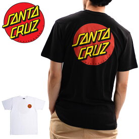 サンタクルーズ Tシャツ メンズ Santa Cruz 44154080 半袖Tシャツ クラシックドット チェスト Classic Dot Chest Tee
