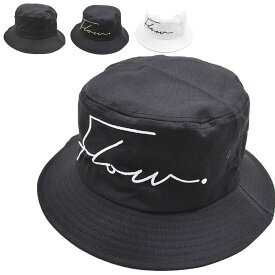 A/FLOW 刺繍 ツイル バケットハット 帽子 メンズ レディース バケハ KSH-236 おしゃれ ゴルフ スポーツ