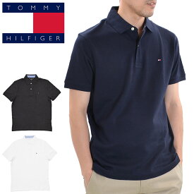 TOMMY HILFIGER トミーヒルフィガー ポロシャツ メンズ 半袖 ブランド 78J8750 ワンポイント 襟付きTシャツ