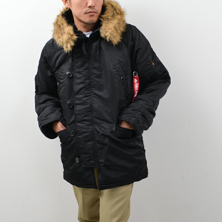 楽天市場】アルファ N-3B フライトジャケット メンズ ALPHA INDUSTRIES 