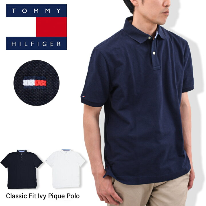 楽天市場】TOMMY HILFIGER トミーヒルフィガー ポロシャツ 半袖 メンズ 