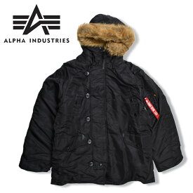 アルファ N-3B フライトジャケット メンズ ALPHA INDUSTRIES ミリタリージャケット モッズコート N3B FLIGHT JACKET MJN31000C1 大きいサイズ