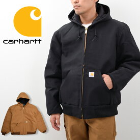 カーハート Carhartt アクティブジャケット メンズ アウター 秋冬 パーカー ダック 裏地 フランネル J140 OJO140-M 106673