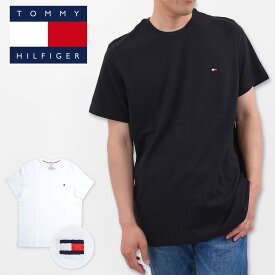 トミーヒルフィガー Tシャツ トミー 半袖Tシャツ メンズ 09T3139 TOMMY HILFIGER ロゴ 大きいサイズ 無地 下着