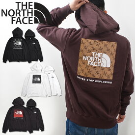 THE NORTH FACE ノースフェイス パーカー バックプリント メンズ レディース プルオーバー 裏起毛 フーディー アウトドア NF0A7UNS ボックスロゴ NSE