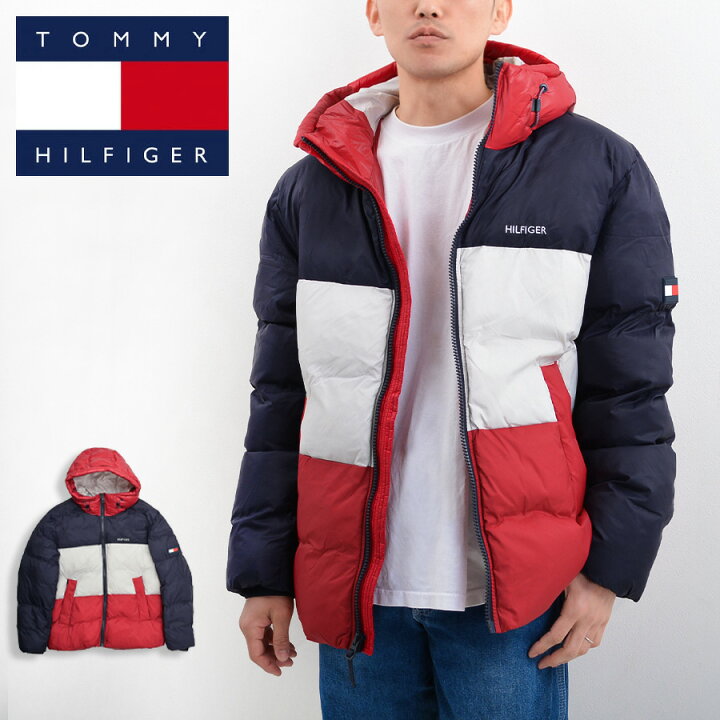 楽天市場】トミーヒルフィガー 中綿 ダウンジャケット メンズ TOMMY 
