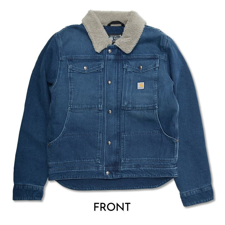 楽天市場】カーハート デニム ジャケット Carhartt シェルパ メンズ 