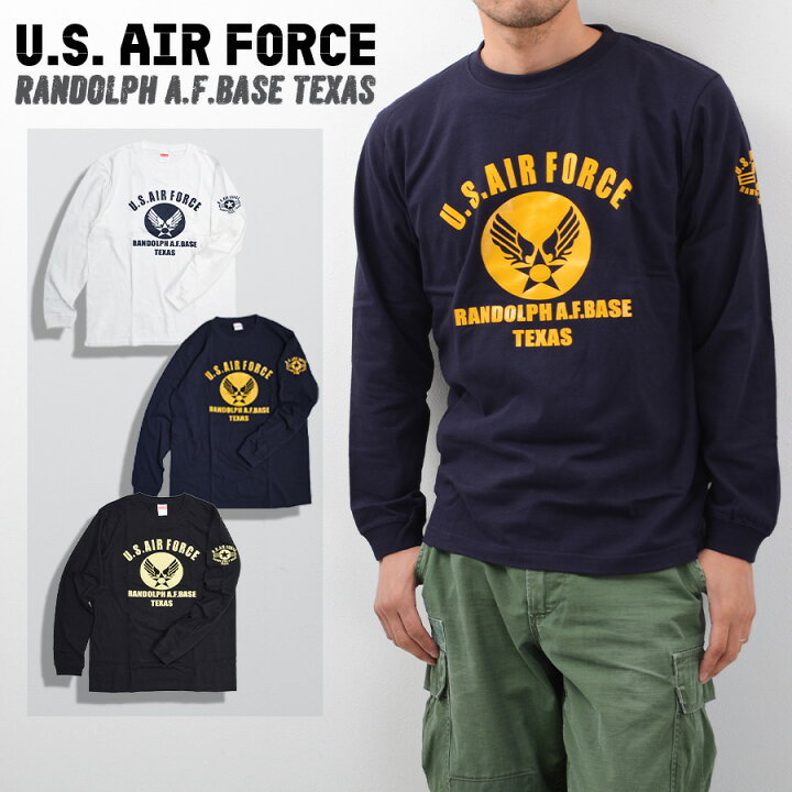 楽天市場】ユーエスエアフォース U.S. AIR FORCE Tシャツ 長袖 メンズ 