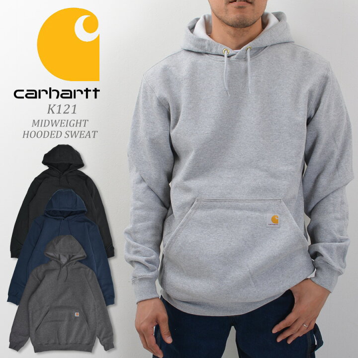 楽天市場】Carhartt カーハート パーカー メンズ K121 ミッドウェイト 