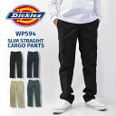 Dickies ディッキーズ カーゴパンツ メンズ ストレッチ チノパン ワークウェア ボトムス スリムフィット 細身 WP594 A875E