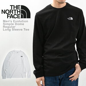 ノースフェイス THE NORTH FACE Tシャツ メンズ ロンT 長袖Tシャツ シンプルドーム クルーネック ロゴ