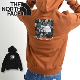 THE NORTH FACE ノースフェイス パーカー メンズ プルオーバー 裏起毛 ロゴ バックプリント フーディー スウェット レディース NF0A8FMY