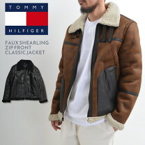 楽天市場】tommy hilfiger faux leather jacketの通販