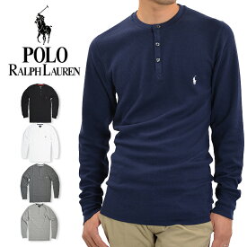 ポロ ラルフローレン POLO RALPH LAUREN Tシャツ ロンT 長袖Tシャツ サーマル ヘンリーネック メンズ PWLHRL PWLHFR