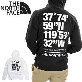 ノースフェイス THE NORTH FACE パーカー プルオーバー メンズ NF0A826U バックプリント 座標 ハーフドーム トップス スクエア ロゴ ブランド