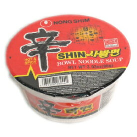 12ボウル用農心シンボウルヌードルスープ Nong Shim Shin Bowl Noodle Soup for 12 Bowls