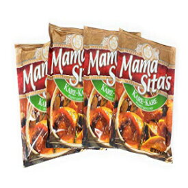 ママ シタのカレカレ ピーナッツ ソース ミックス (2.0オンス、57g) 4 パック Mama Sita's Kare-Kare Peanut Sauce Mix (2.0oz, 57g) 4 Pack