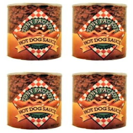 Tony Packo's ホットドッグ チリソース (4 個パック) Tony Packo's Hot Dog Chili Sauce (Pack of 4)