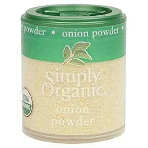 1AVv[I[KjbNzCgIjIpE_[AI[KjbNF 0.74IX AEEZp 1, Simply Organic White Onion Powder, Certified Organic 0.74 oz Allium cepa