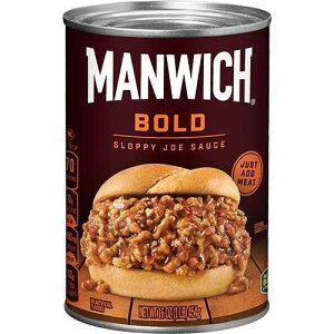�}���E�B�b�` (����) �X���b�s�[ �W���[ �\�[�X 16 �I���X 3 �p�b�N Hunt's MANWICH (BOLD) Sloppy Joe Sauce 16oz 3pack