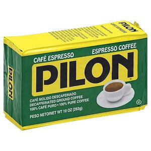 Pilon �J�t�F�C�����X�G�X�v���b�\�R�[�q�[�A10 �I���X (12 �p�b�N) Pilon Decaffeinated Espresso Coffee, 10 Ounce (Pack of 12)