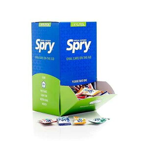 ???? ??? ??? ???? ??? ?? ??? ??? ???? ?? ??? ? 400? (2?/?) Spry Fresh Natural Xylitol Chewing Gum Dental Defense System - Aspartame-Free, Sugar-Free, Non-GMO, Gluten-Free 400 pieces