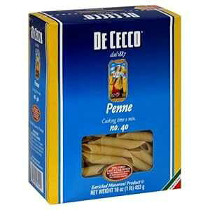 De Cecco Penne Pasta 16 oz - Pack of 12